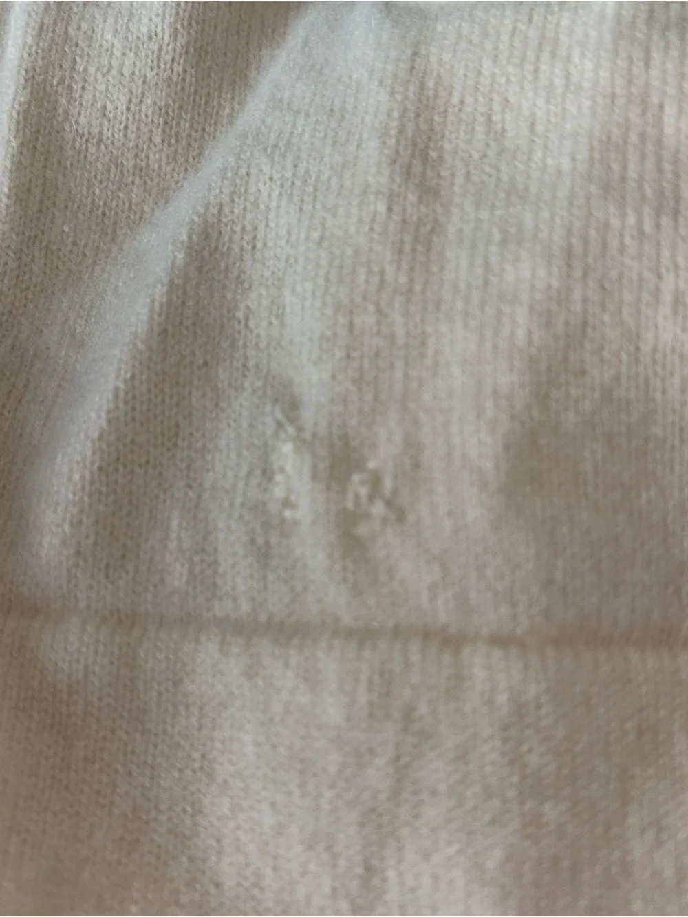 Privé Cashmere Cardigan Sweater Women M Ivory Cream 100% Wool Button Pocket